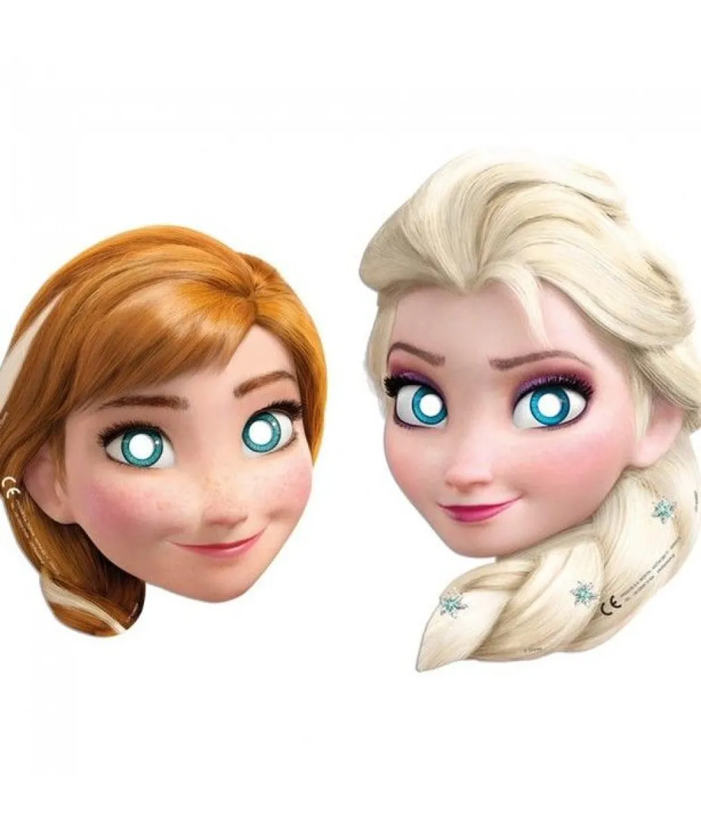 Anna & Elsa papmasker
