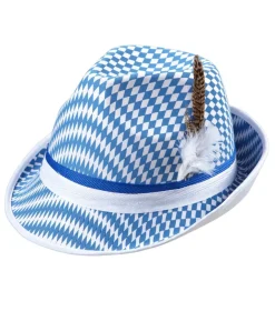 Bavarianhat med fjer