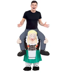 Bavarian Lady Piggy Back