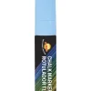 Blå flydende kridt pen