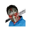 Blodig hockeymaske, sølv