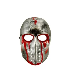 Blodig hockeymaske, sølv