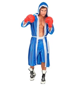Blåt bokser kostume