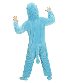 Blåt løve kostume