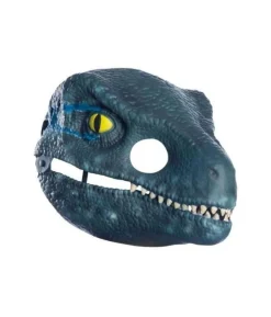 Blue dinosuar maske, barn