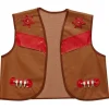 Brun Cowboyvest til børn