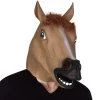 Brun hestemaske