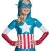 Captain America kostume, pige