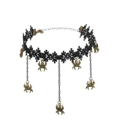Choker med edderkopper