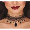 Choker med sorte sten