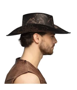 Cowboyhat med slangeskind