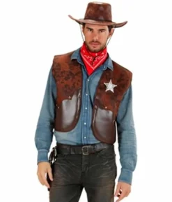 Cowboyvest kostume