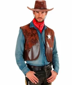 Cowboyvest kostume