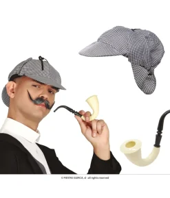 Detektiv sæt, hat og pibe