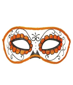 Dia de los Muertos halvmaske