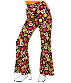 60er blomster bukser
