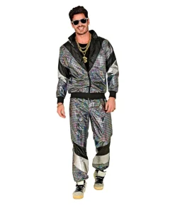80er diskokugle joggingdragt
