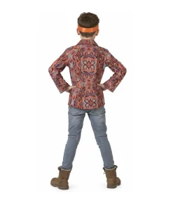 70er hippie skjorte, dreng