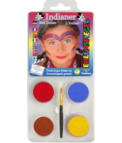 Eulenspiegel Indianer makeup
