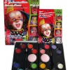 Eulenspiegel sminkepalette, 16 farver