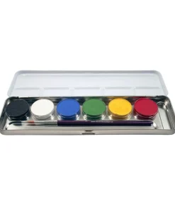 Eulenspiegel sminke palette, 6 farver