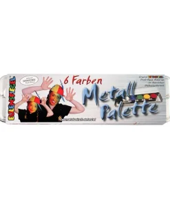 Eulenspiegel sminke palette, 6 farver