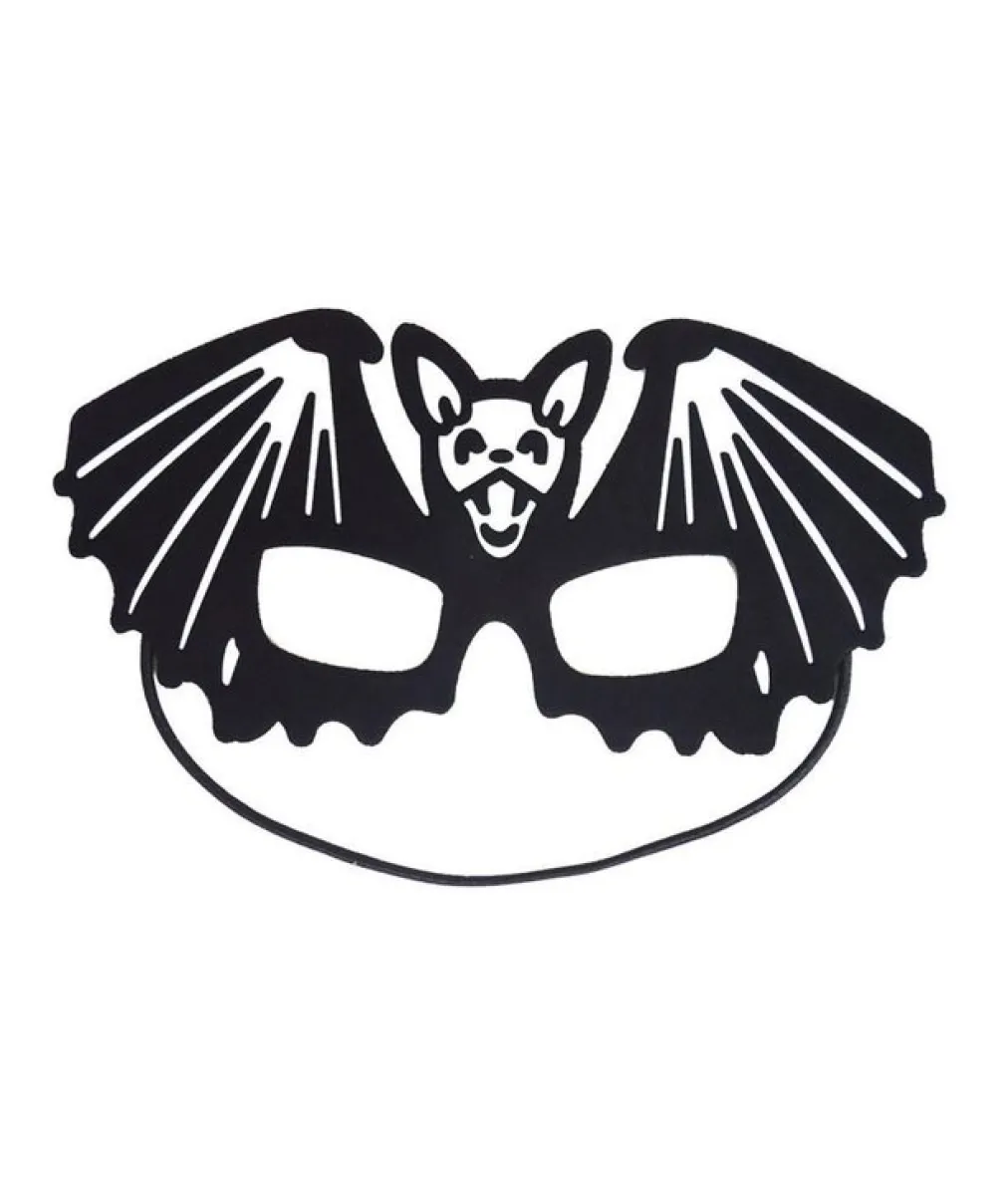 Flagermus halvmaske