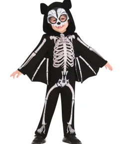 Flagermus skelet kostume
