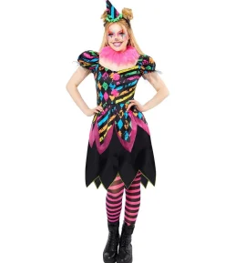 Funhouse Neon klovnekostume