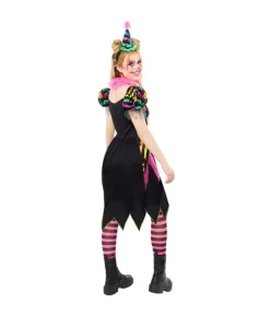 Funhouse Neon klovnekostume