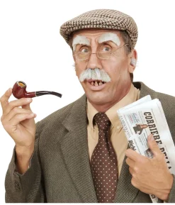 Gammel mand tænder