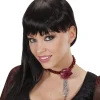 Gotisk blomster choker