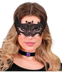 Gotisk choker med lilla sten