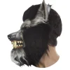 Grey howling maske
