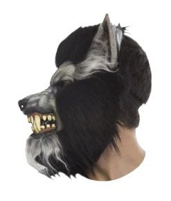 Grey howling maske
