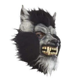 Grey howling maske