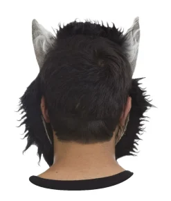 Grey howling maske