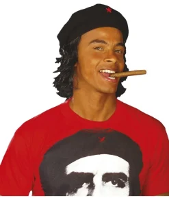 Guevara baret med hår