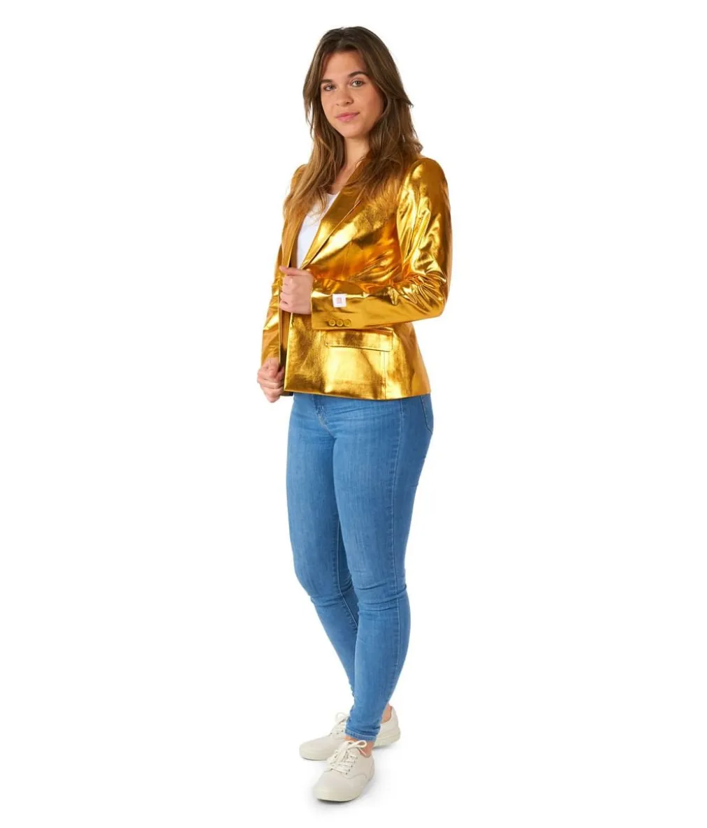 Guld blazer