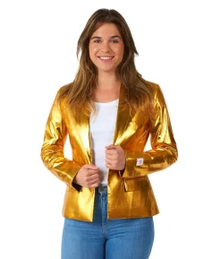 Guld blazer