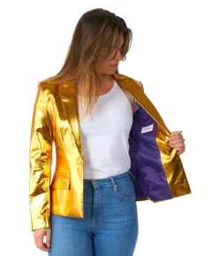 Guld blazer