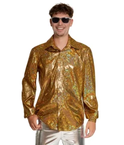 Guld Disko skjorte