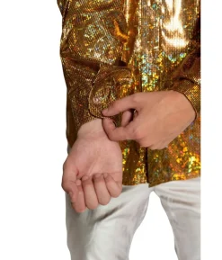 Guld Disko skjorte