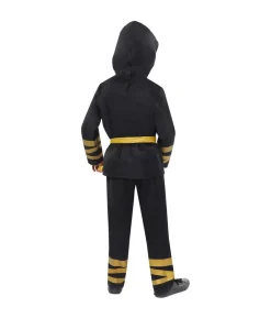 Guld drage ninja kostume