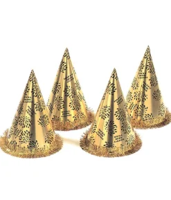 Guld nytårshat, kegle