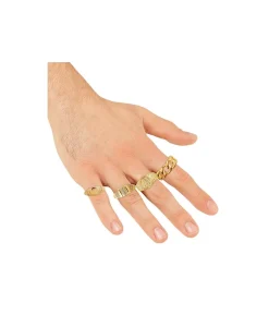 Guldringe, 4 stk