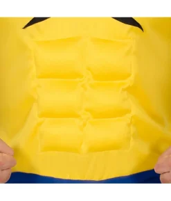 Gul Superhelt kostume