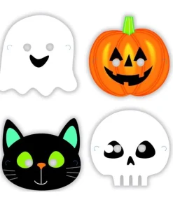 Halloween friends masker, 8 stk