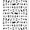 Halloween negle stickers