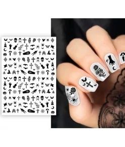 Halloween negle stickers